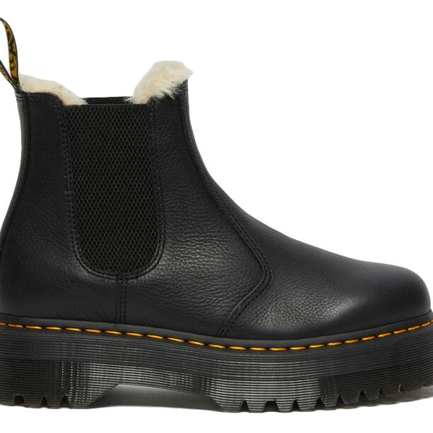 Dr. Martens 2976 Faux Fur Lined Platform Chelsea Boots