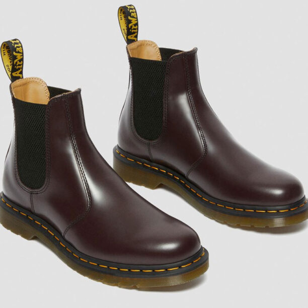 Cumpăra Dr. Martens 2976 Smooth Leather Chelsea Boot Burgundy