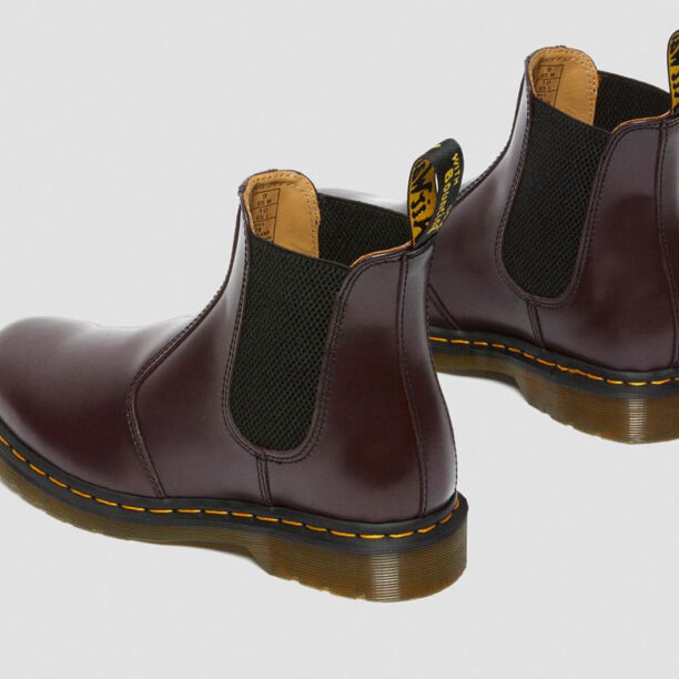 Preţ Dr. Martens 2976 Smooth Leather Chelsea Boot Burgundy