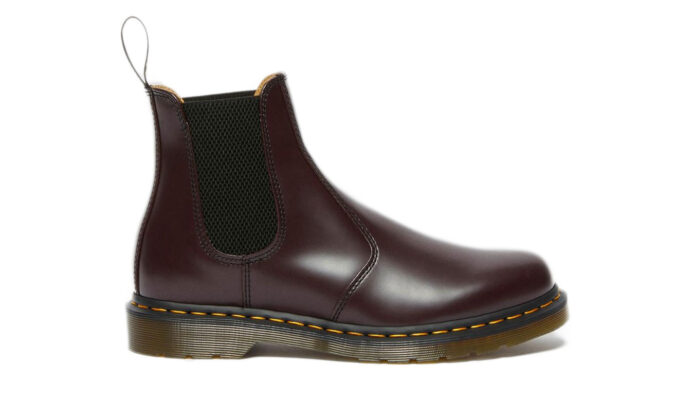 Dr. Martens 2976 Smooth Leather Chelsea Boot Burgundy