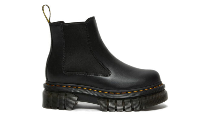 Dr. Martens Audrick Leather Platfrom Chelsea Boots