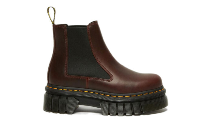 Dr. Martens Audrick Leather Platfrom Chelsea Boots Brando