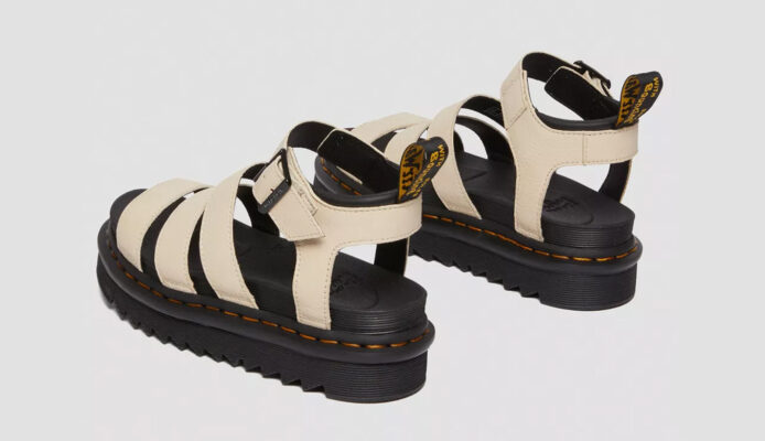 Cumpăra Dr. Martens Blaire Pisa Leather Strap Platform Sandals