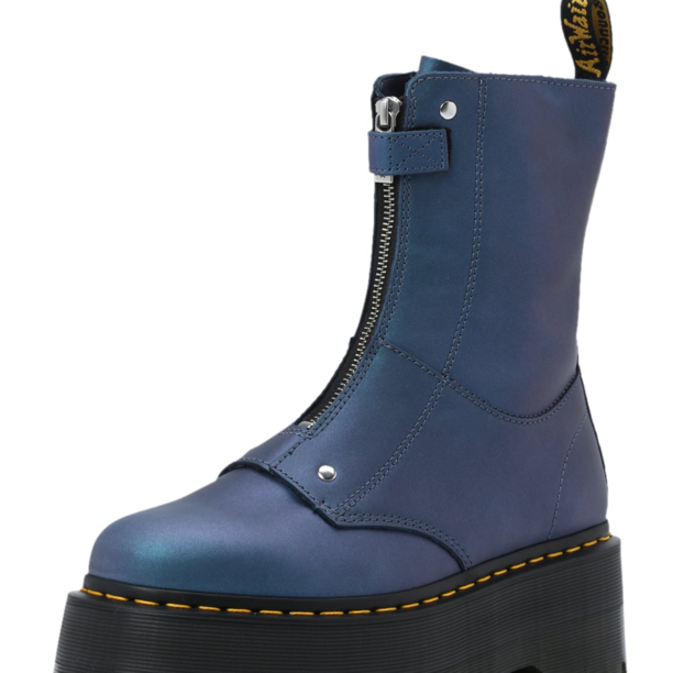 Dr. Martens Botine 'Jetta Hi Max'  albastru / galben / negru