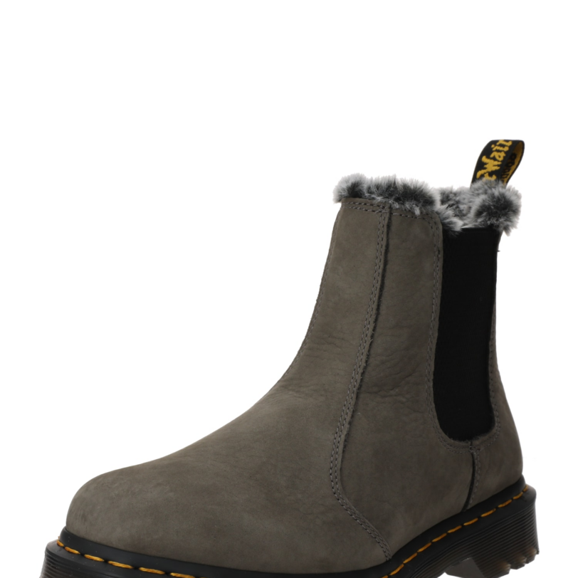 Dr. Martens Ghete chelsea 'Leonore'  galben / gri / negru