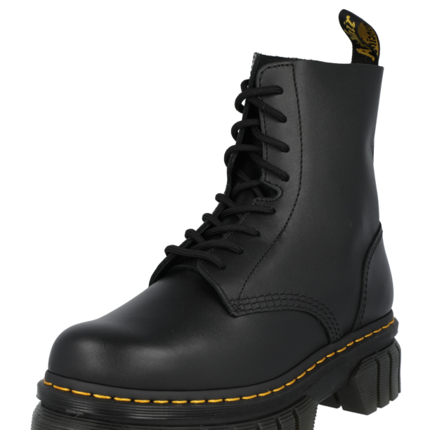 Dr. Martens Ghete cu șireturi 'Audrick'  galben închis / negru