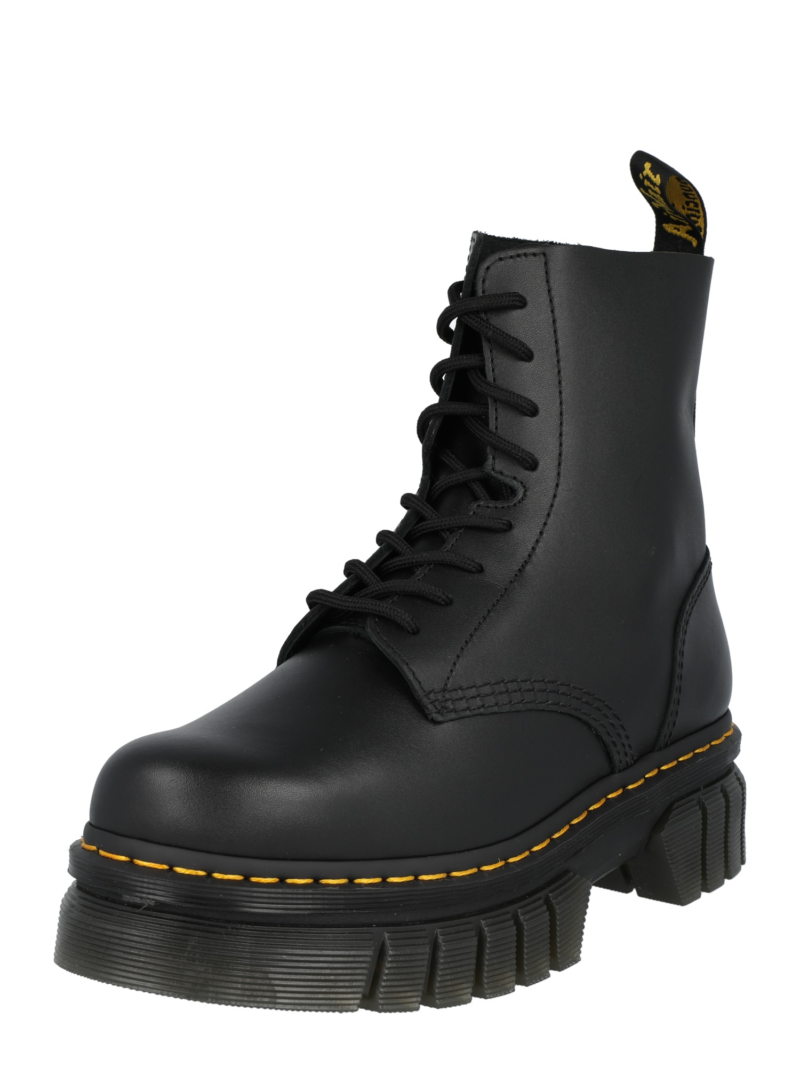 Dr. Martens Ghete cu șireturi 'Audrick'  galben închis / negru