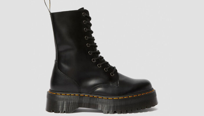 Dr. Martens Jadon Hi Leather Platform Boots preţ