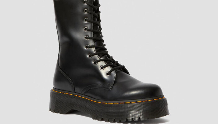 Dr. Martens Jadon Hi Leather Platform Boots - imagine 7