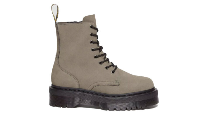 Dr. Martens Jadon Milled Nubuck Platform Boots