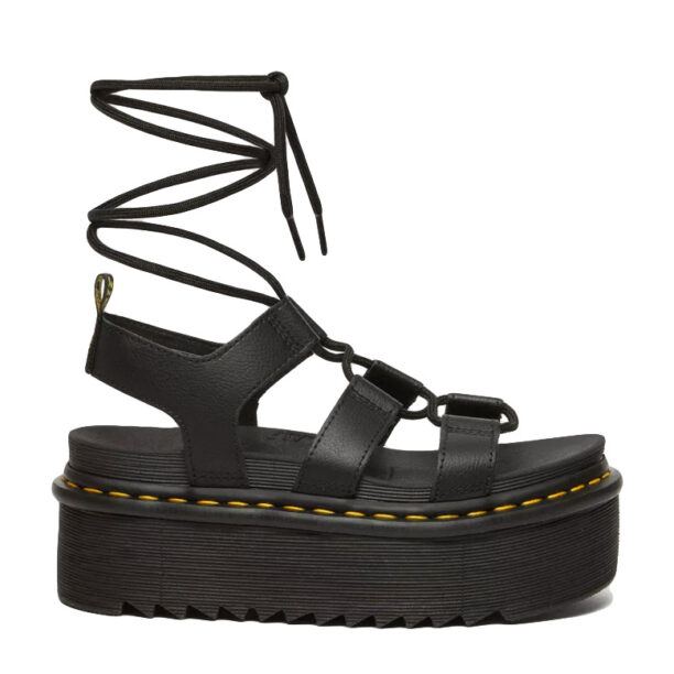 Dr. Martens Nartilla Leather Gladiator Platform Sandlas