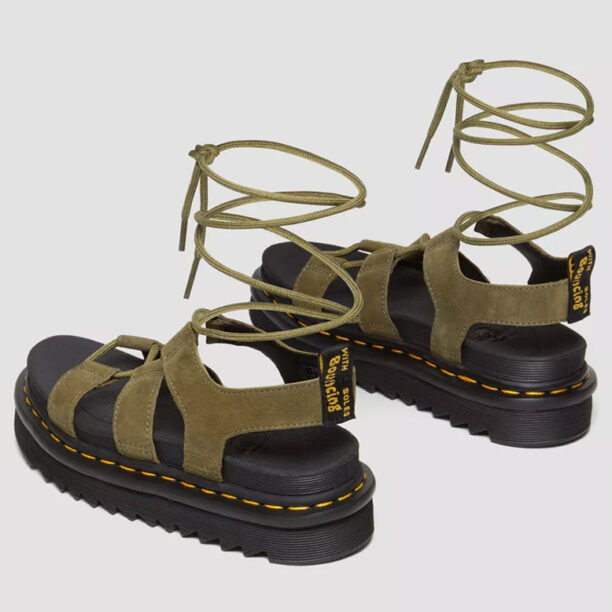 Cumpăra Dr. Martens Nartilla Tumbled Nubuck Leather Gladiator Sandals W