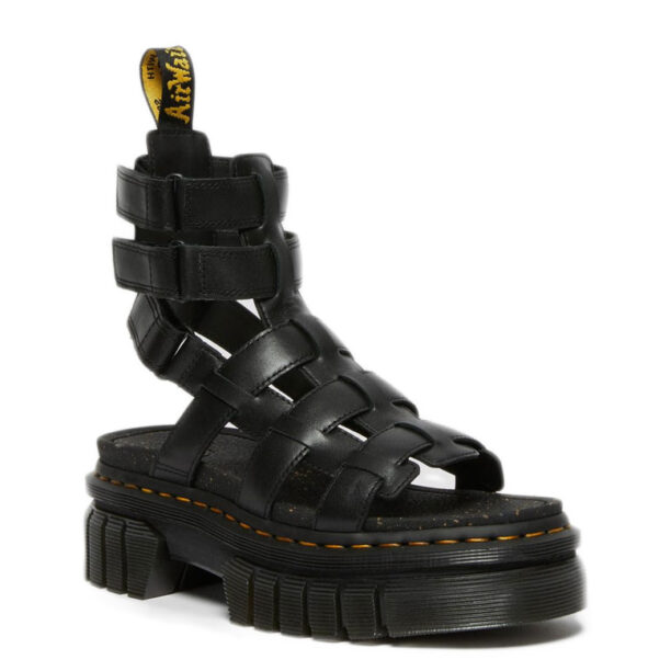 Dr. Martens Ricki Nappa Lux Leather Platform Gladiator Sandals preţ