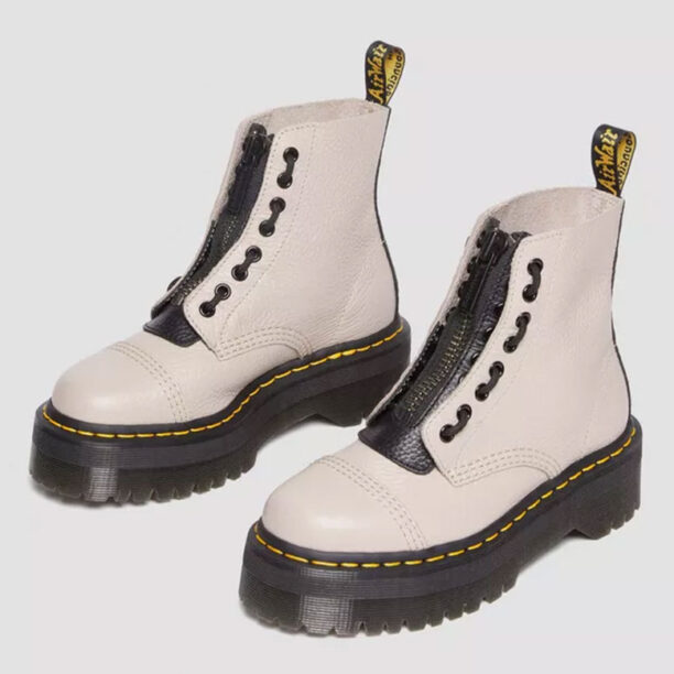 Cumpăra Dr. Martens Sinclair Milled Nappa Leather Platform Boots