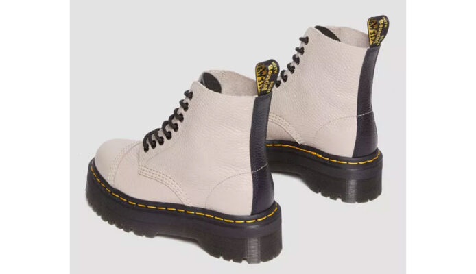 Original Dr. Martens Sinclair Milled Nappa Leather Platform Boots