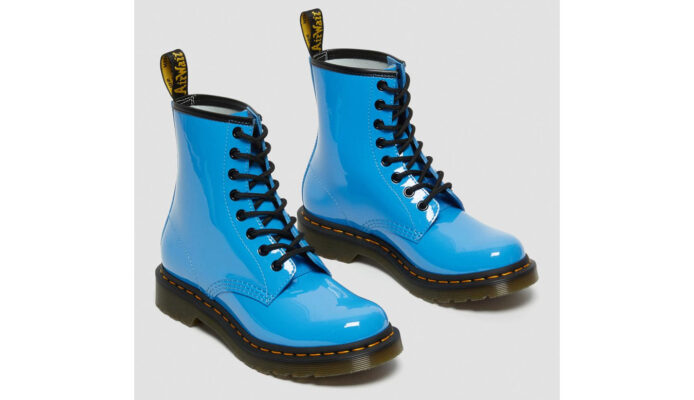 Dr. Martens Vegan 1460 Patent Leather Boots preţ