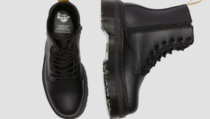 Dr. Martens Vegan Jadon II Mono Platform Boots - imagine 6