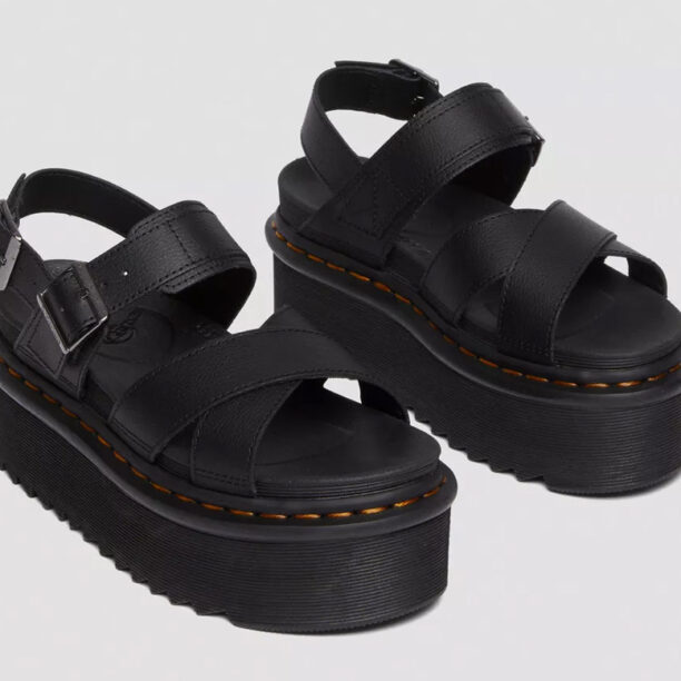 Dr. Martens Voss II Athena Leather Strap Platform Sandals preţ