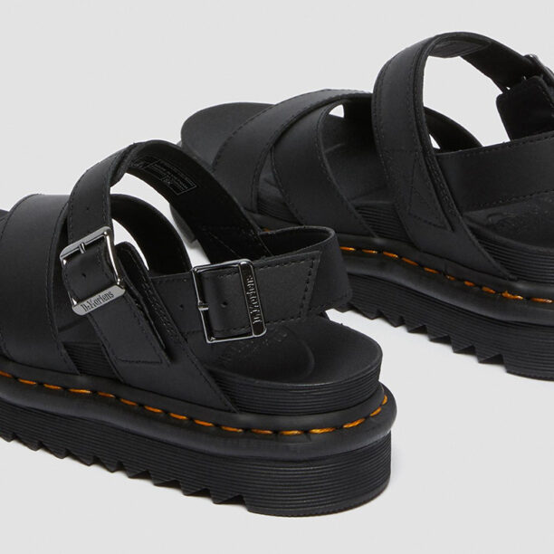 Preţ Dr. Martens Voss II Hydro Leather Strap Sandals