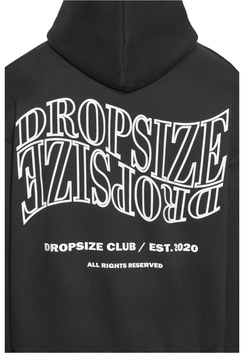 Dropsize Bluză de molton  negru / alb preţ