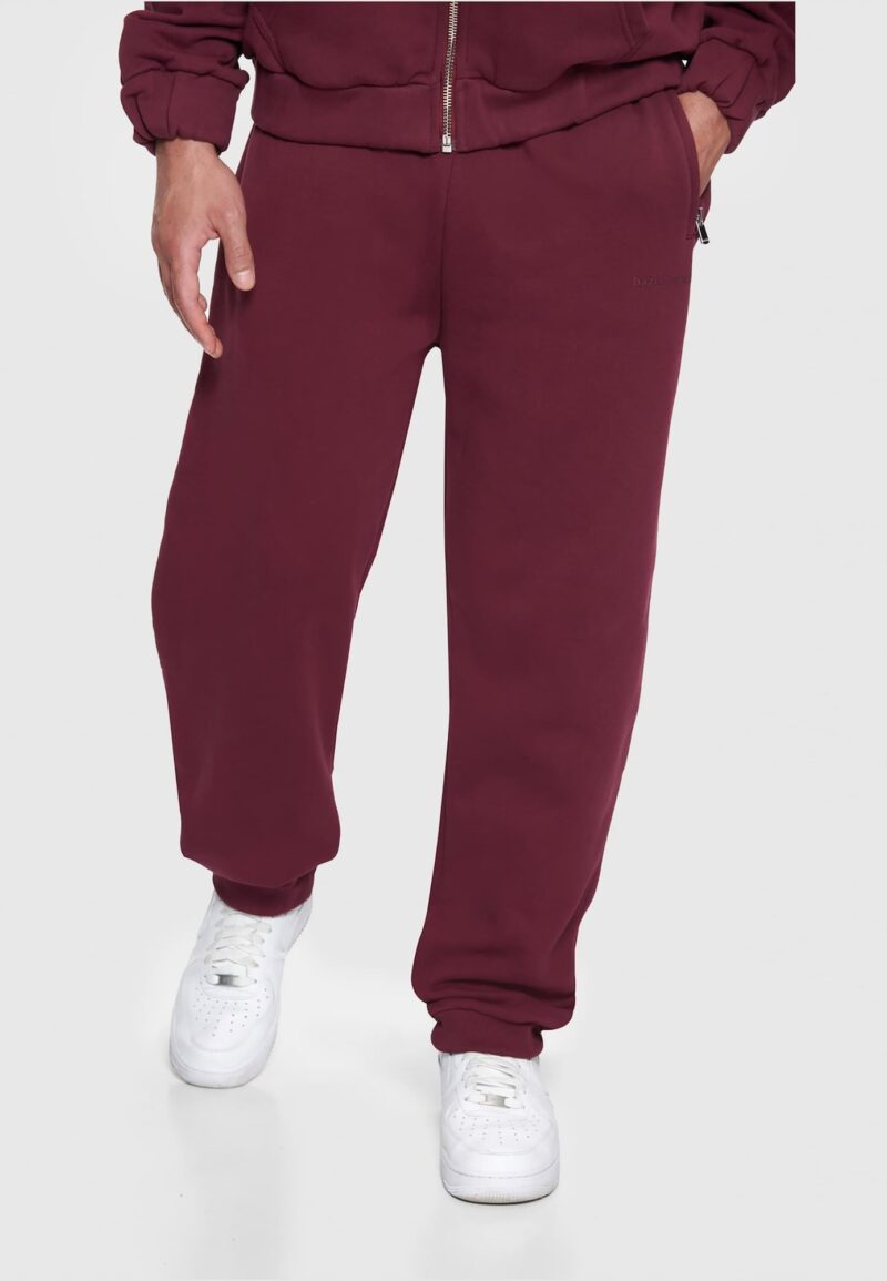 Dropsize Pantaloni 'Bazix Republiq'  roșu burgundy preţ