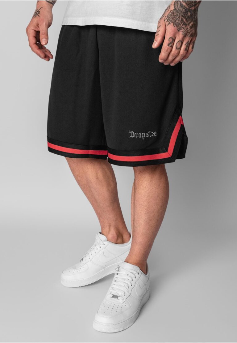 Dropsize Pantaloni  roși aprins / negru preţ