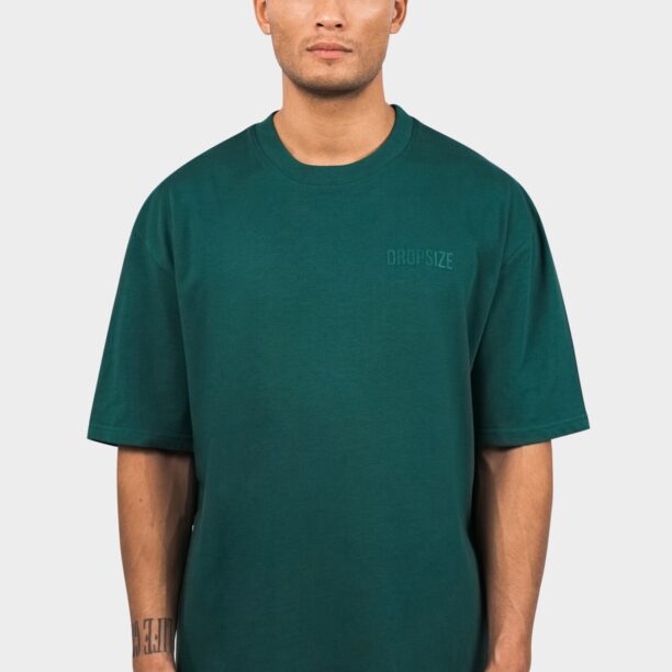 Cumpăra Dropsize Tricou  verde / verde smarald