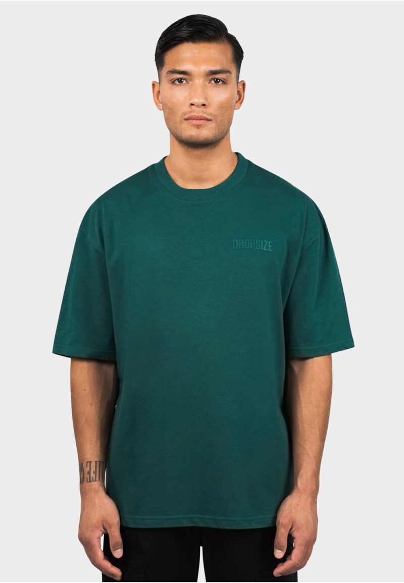 Cumpăra Dropsize Tricou  verde / verde smarald