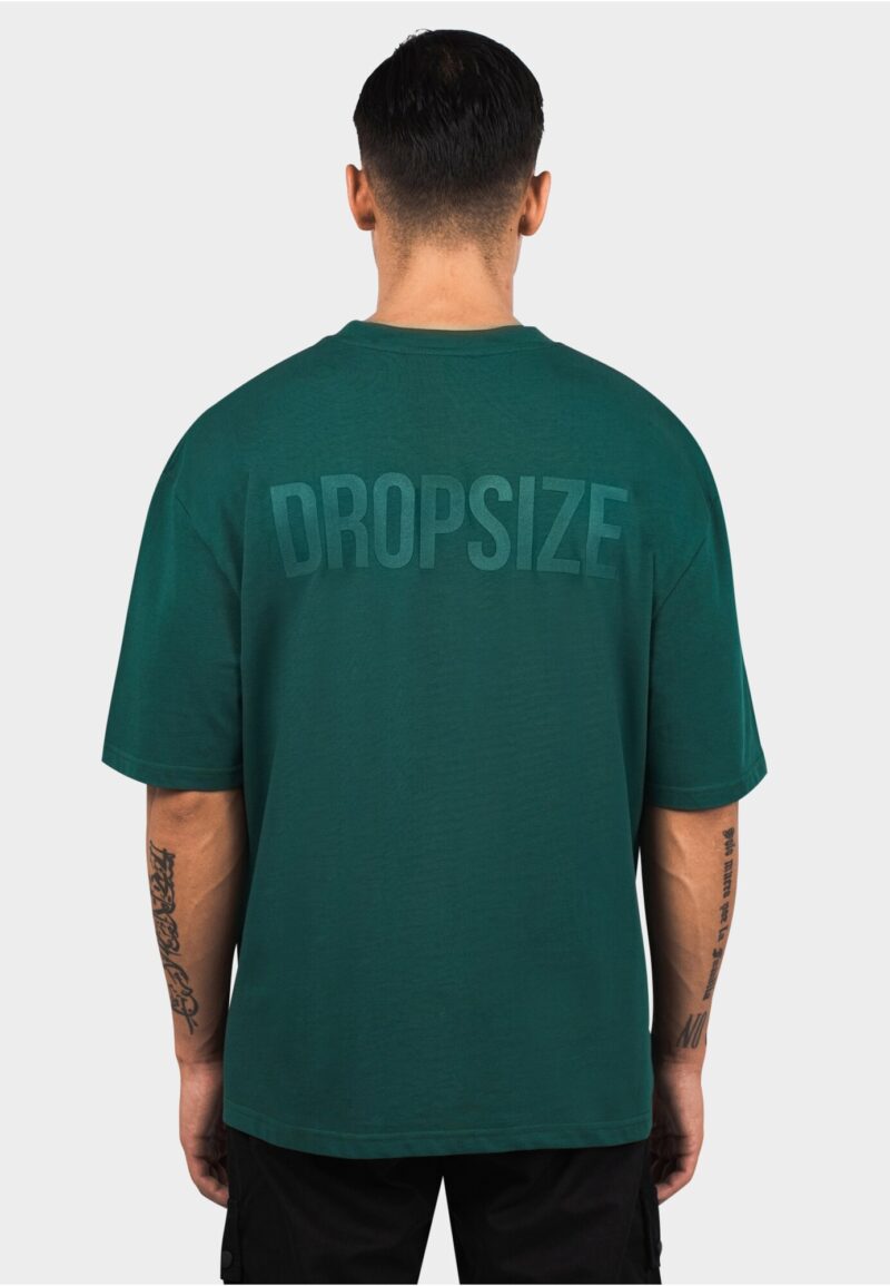 Original Dropsize Tricou  verde / verde smarald