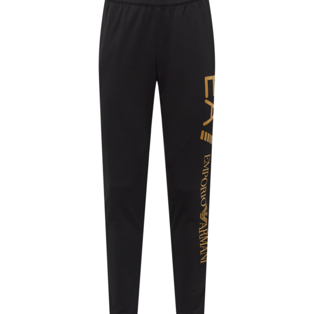 EA7 Emporio Armani Pantaloni  galben miere / negru