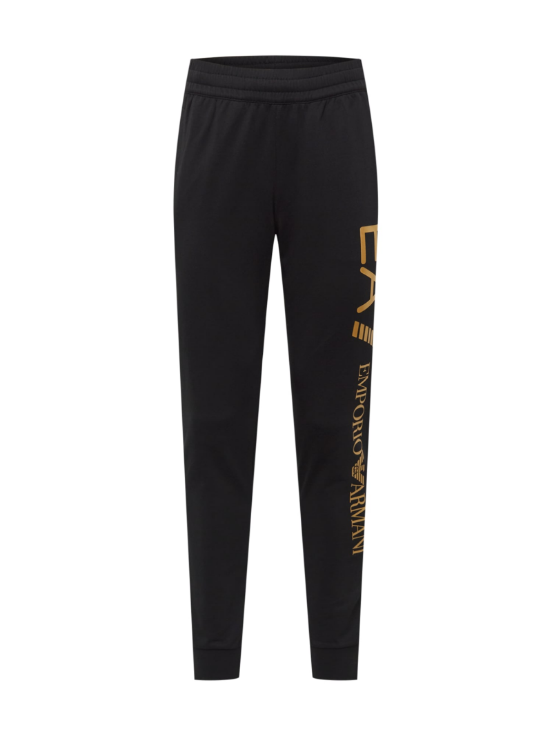 EA7 Emporio Armani Pantaloni  galben miere / negru