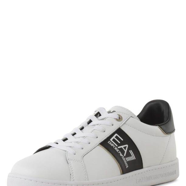 EA7 Emporio Armani Sneaker low  auriu / negru / alb