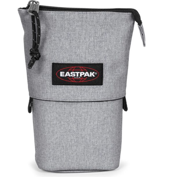 EASTPAK Etui  gri amestecat / negru / alb murdar