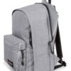 EASTPAK Rucsac 'Back To Work'  gri amestecat / roșu carmin / negru / alb