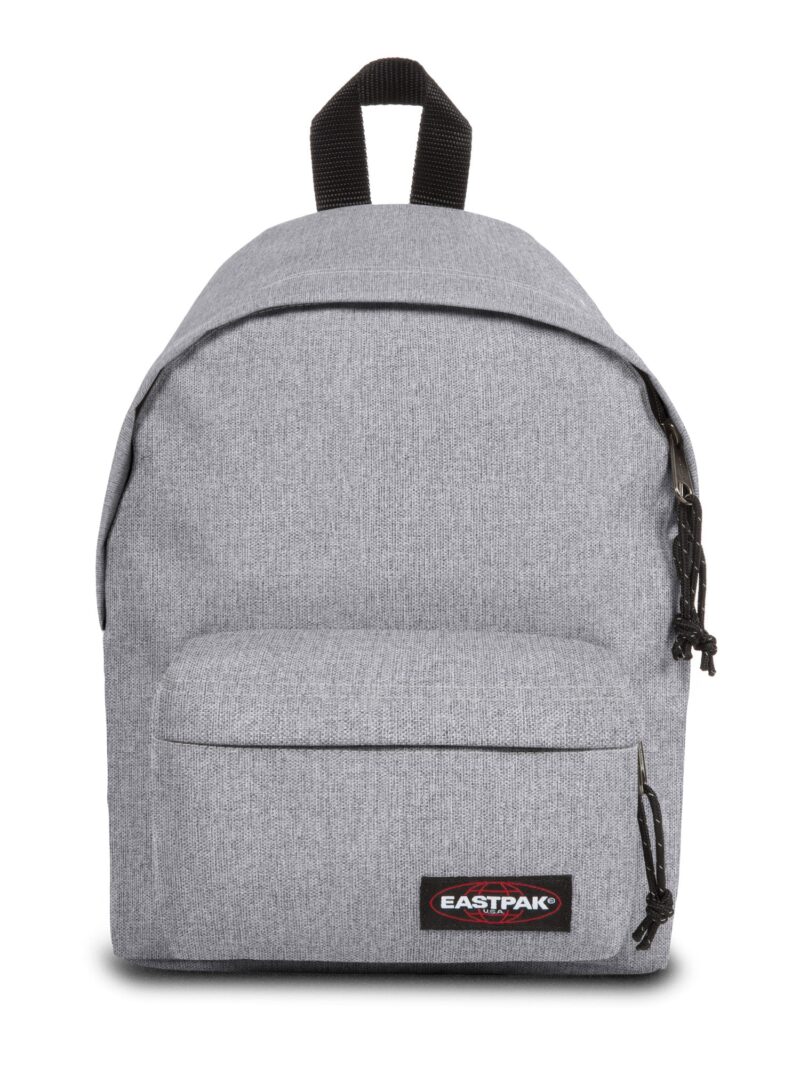 EASTPAK Rucsac 'Orbit'  gri amestecat / roșu carmin / negru / alb