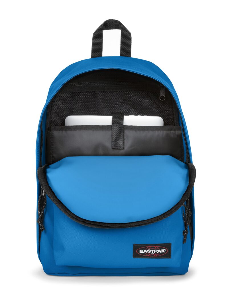 EASTPAK Rucsac 'Out Of Office'  albastru cobalt / negru / alb