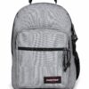 EASTPAK Rucsac  gri / negru / alb