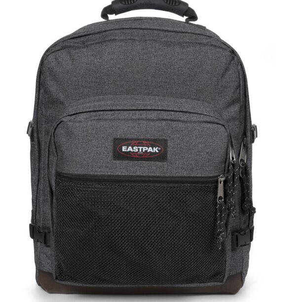 EASTPAK Rucsac  negru / negru amestecat / alb