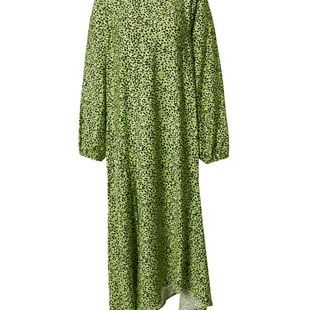 EDITED Rochie 'Aglaia'  verde limetă