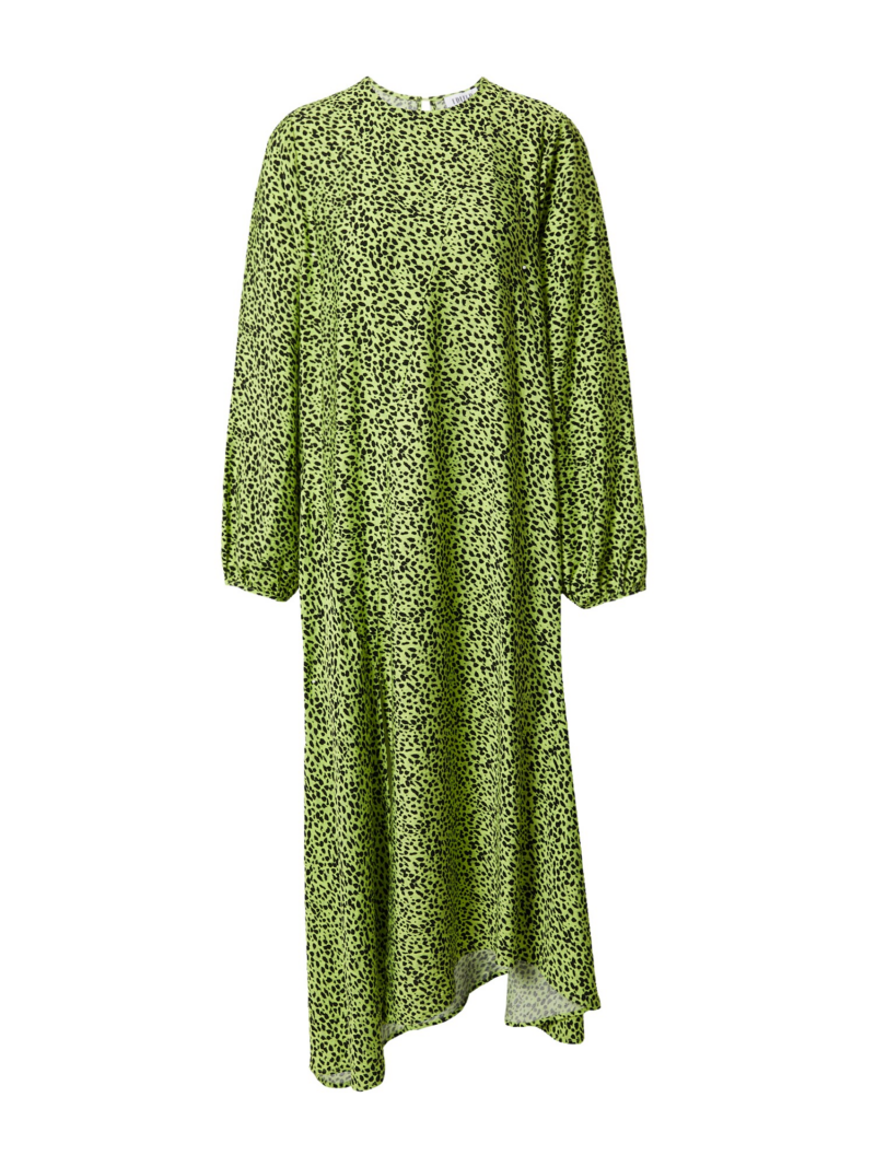 EDITED Rochie 'Aglaia'  verde limetă