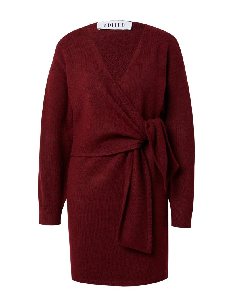 EDITED Rochie 'Loran'  roșu burgundy