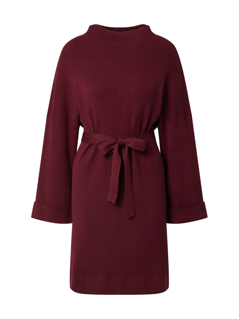 EDITED Rochie 'Nata'  roșu burgundy