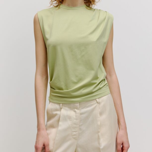 EDITED Top 'Luca'  verde pastel