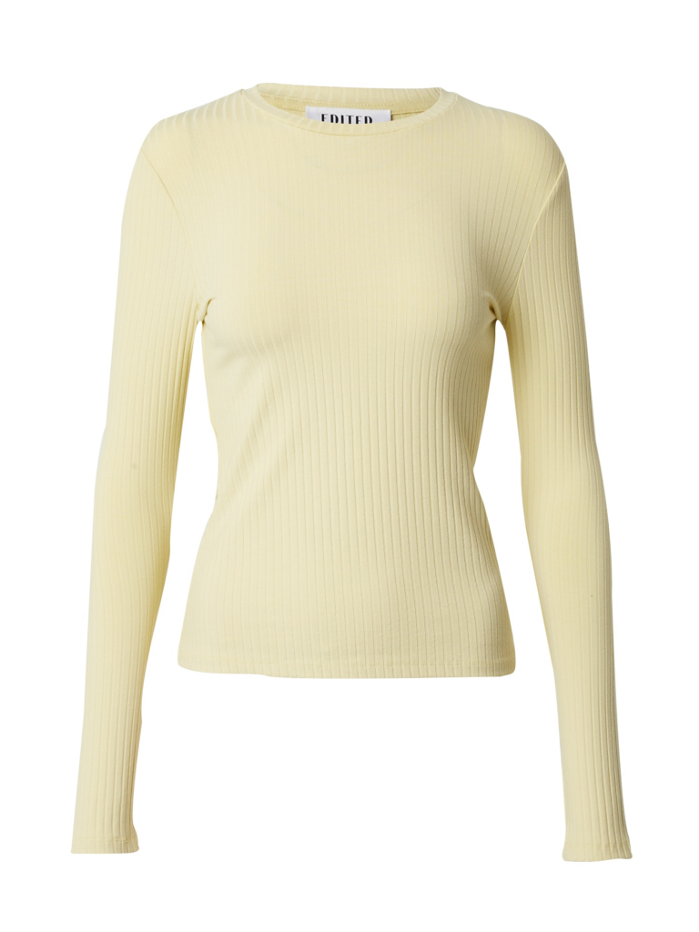 EDITED Tricou 'Ginger'  galben pastel