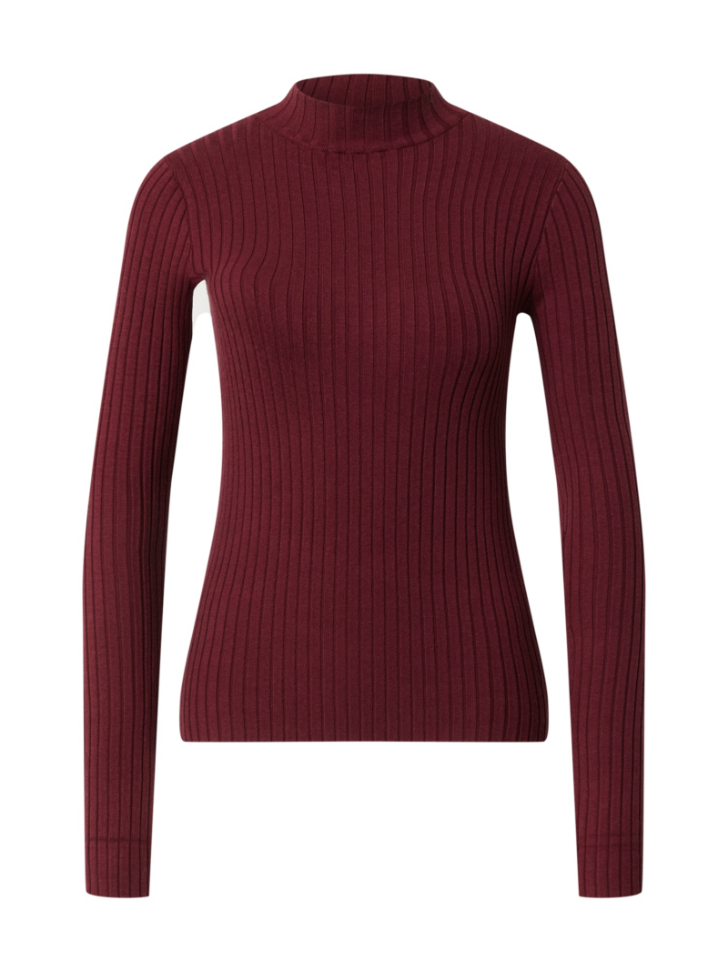 EDITED Tricou 'JANNICE'  roșu burgundy