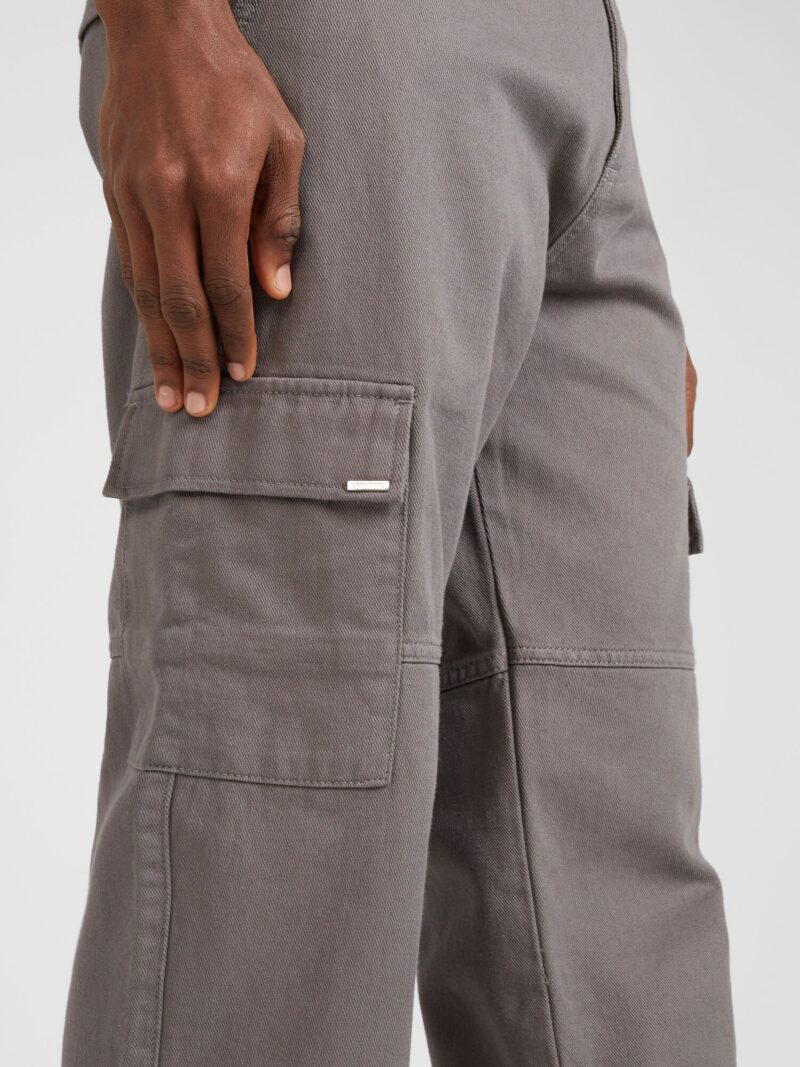 Preţ EIGHTYFIVE Pantaloni eleganți  gri taupe