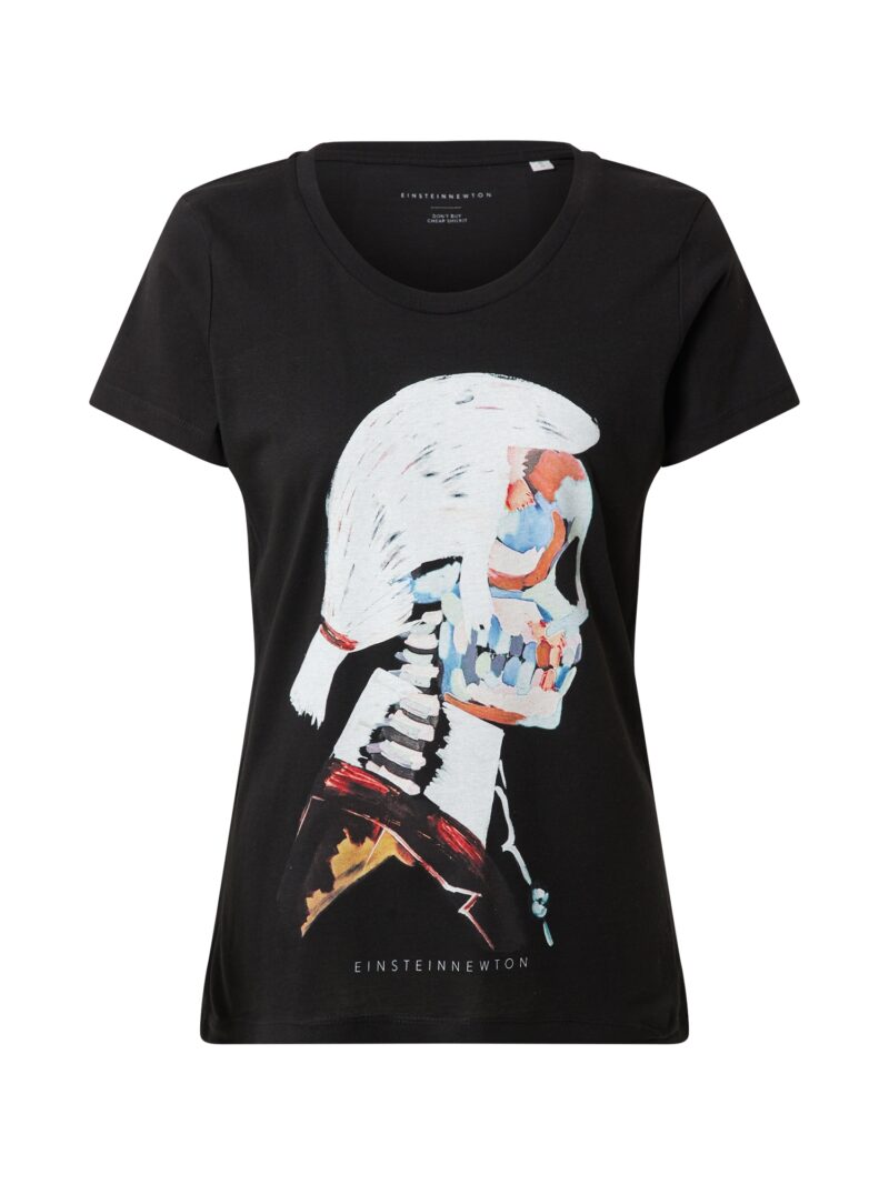 EINSTEIN & NEWTON Tricou 'Fashion Art'  mai multe culori / negru / alb