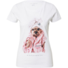 EINSTEIN & NEWTON Tricou 'Hund'  mai multe culori / alb