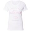 EINSTEIN & NEWTON Tricou  mov pastel / roz pastel / alb