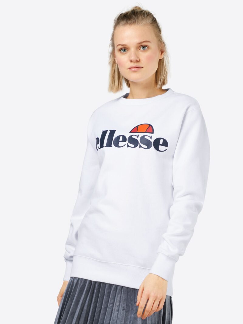 ELLESSE Bluză de molton 'Agata'  portocaliu / negru / alb